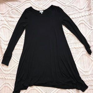 long sleeve t-shirt dress
